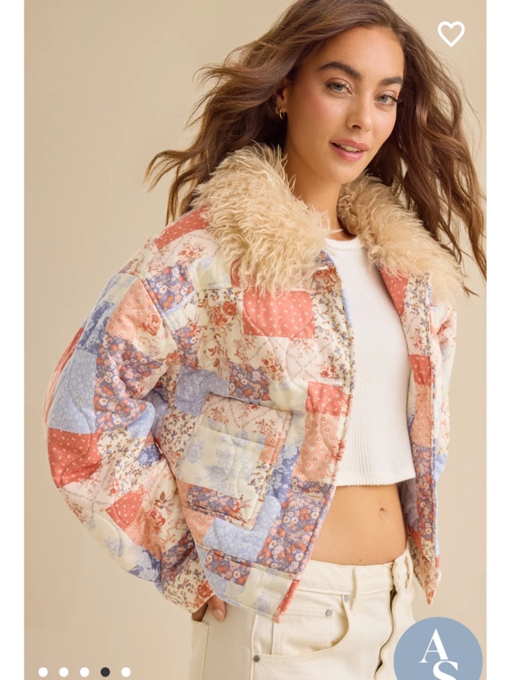 Wrenna Patchwork Jacket new with tags Altar’d state - Picture 4 of 5